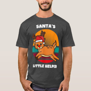 Camiseta Festivo Festivo Festivo Rudolf Reindeer Papais noe