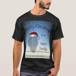 Camiseta Festivo Fritual de Natal Engraçado Pai Natal