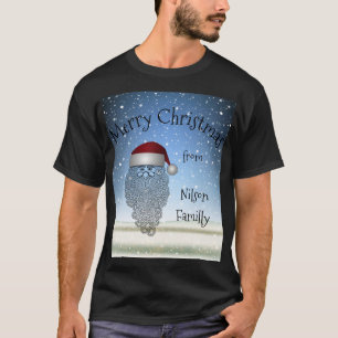 Camiseta Festivo Fritual de Natal Engraçado Pai Natal