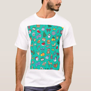 Camiseta Festivo Sem Costura.