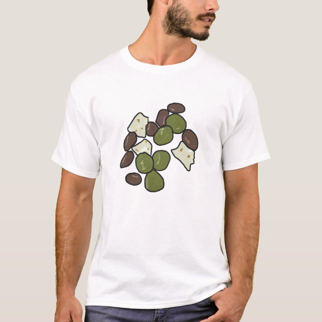 Camiseta Feta Cheese and Olives (Frente)