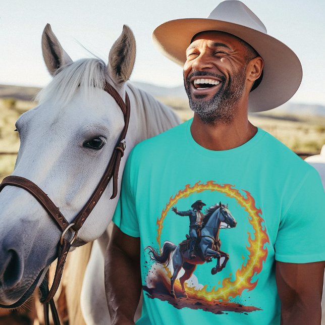 Camiseta Feuerkreis Cowboy Reiter (Criador carregado)