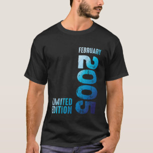 Camiseta Fevereiro 2005 Ano 2005 Retro 2005 Vintage 2005 Ed