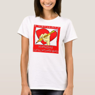 Camiseta Fevereiro: Amor internacional um t-shirt do