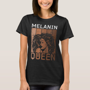 Camiseta Fevereiro Black Pride Queen Melanin Black History 