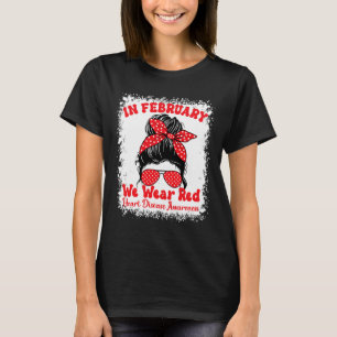 Camiseta Fevereiro Vestimos a Mensagem de Consciência da Do