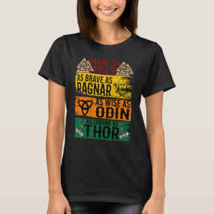 Camiseta Fez Em 1969 Tão Corajoso Quanto Sábio Como Odin Vi