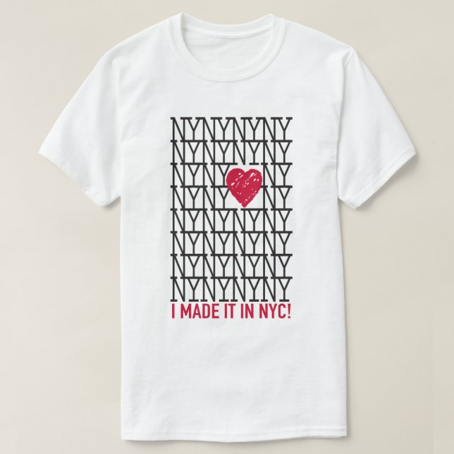 Camiseta Fez isso — NYC Basic T Shirt (Frente do Design)