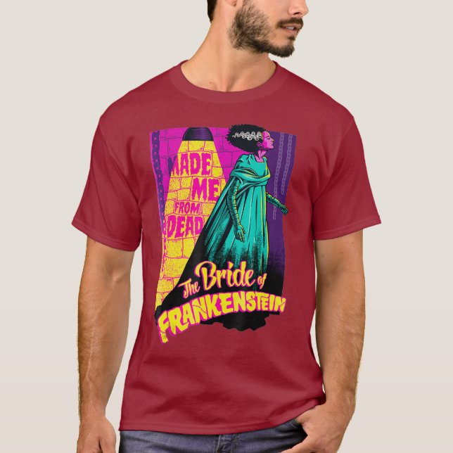 Camiseta Fez-Me De Morto De Frankenstein (Frente)