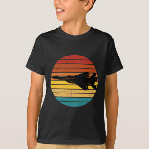 Camiseta Ff-15 Eagle Retro Setting Sun Sticker