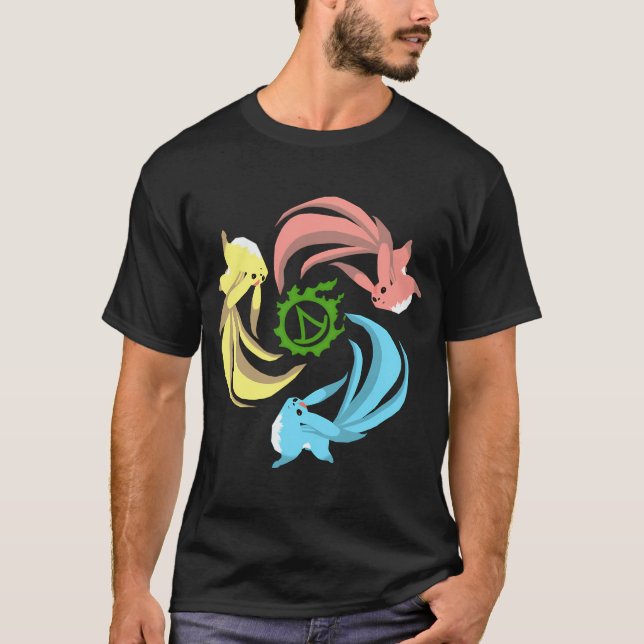 Camiseta FFXIV Summoner - Carbuncles (Frente)