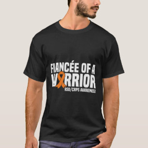 Camiseta Fiança De Um Guerreiro Laranja Friso Awarene