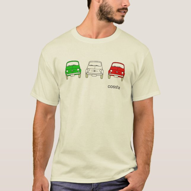 Camiseta fiat500trio (Frente)