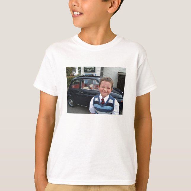 Camiseta Fiat 500 Boy (Frente)