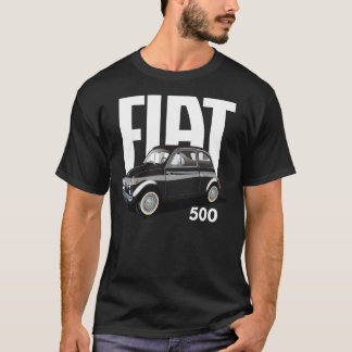 Camiseta Fiat 500 Cute Classic Car Classic T-Shirt