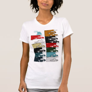 CAMISETA FIAT 850 COUPE ESPORTE SPIDER COR CHART362