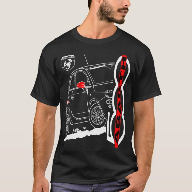 Camiseta Fiat Abarth 500 (Frente)