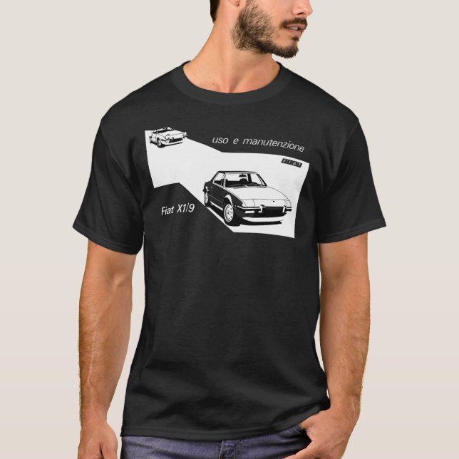 Camiseta FIAT X19 Classic T-Shirt (Frente)