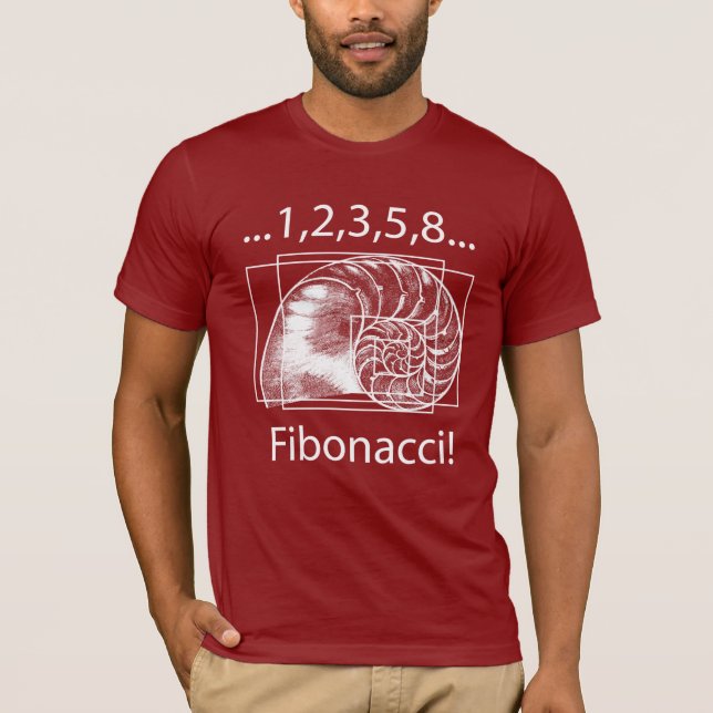 Camiseta Fibonacci! (Frente)