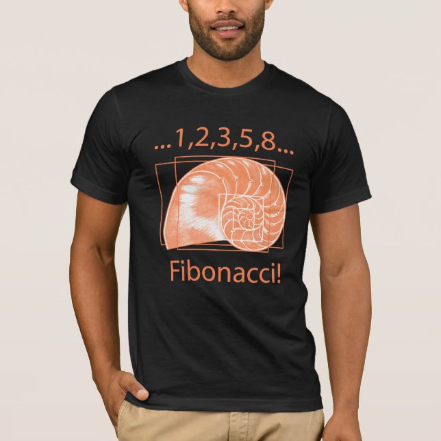 Camiseta Fibonacci! (Frente)