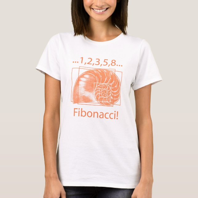 Camiseta Fibonacci! (Frente)