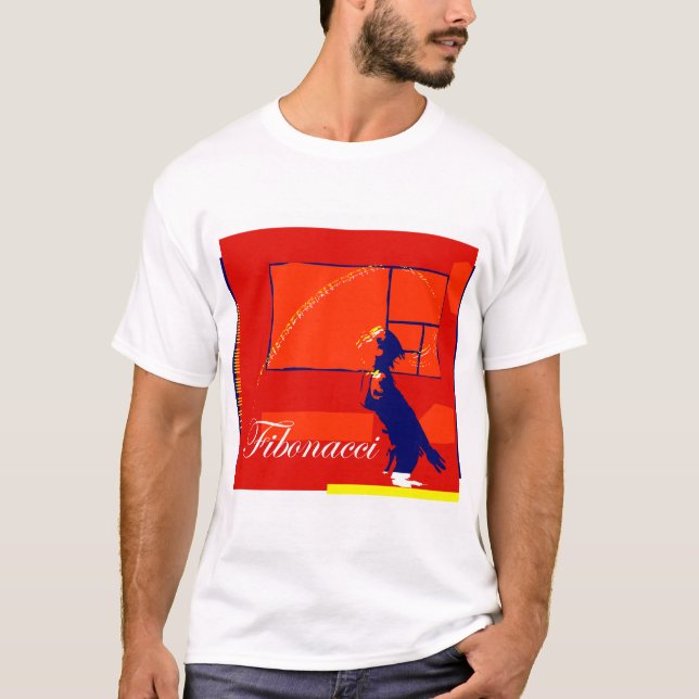Camiseta Fibonacci design2 (Frente)