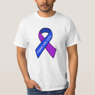 Camiseta Fibro ME/CFS Síndrome de Fadiga Crônica Sensibiliz