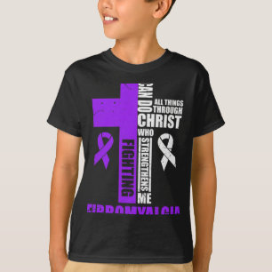 Camiseta Fibromialgia Combatendo Fibro Combatendo Cintura C