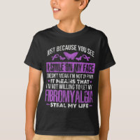Fibromialgia Fibro Guerreiro Roxo Borboleta