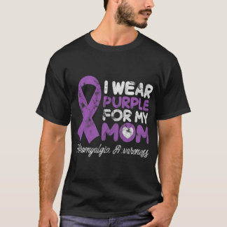 Camiseta Fibromialgia Mãe Fibromiosite Mãe Fibro Suporte