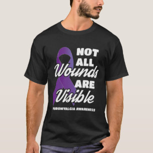 Camiseta Fibromialgia Sensibilização Nem Todas As Feridas S