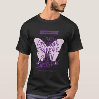 Camiseta Fibromialgia Torna-Se Forte Todos Os Dias - Fibro 