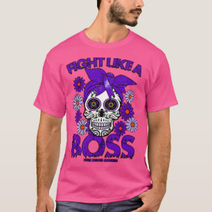 Camiseta Fibrose Cística A Consciência briga como chefe