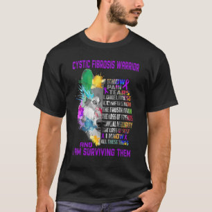 Camiseta Fibrose Cística Eu Conheço Todas As Coisas E Eu So