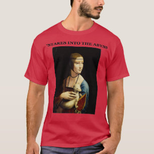 Camiseta Fica no abismo
