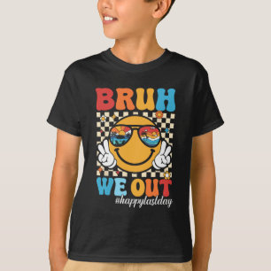 Camiseta Ficamos Felizes No Último Dia De Professora Garota