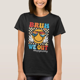 Camiseta Ficamos Felizes No Último Dia De Professora Garota