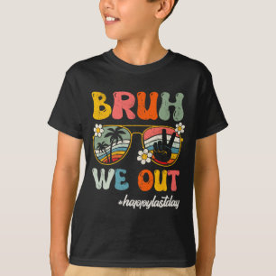 Camiseta Ficamos Felizes No Último Dia Do Professor Su