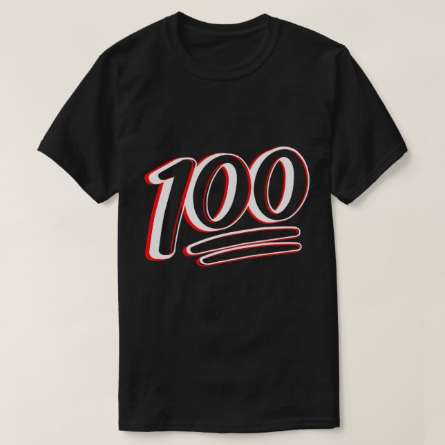 Camiseta Ficando 100 (Frente do Design)