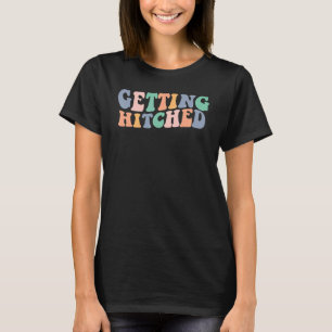 Camiseta Ficando Alvoroçado Ficando Casado Festa de Despedi