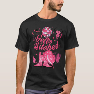 Camiseta Ficando Animado Casando em Nashville Despedida de
