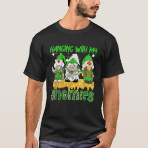 Camiseta Ficando Com Os Meus Gnomos Engraçado Gnomo Para Ru