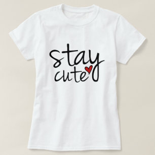 Camiseta Ficar bonito, chá de mulheres