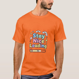 Camiseta Ficar Bonito Design Kawaii Carregando