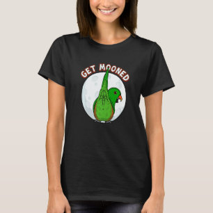 Camiseta Ficar Lunático I Papagaio Underfluffies I Eclectus