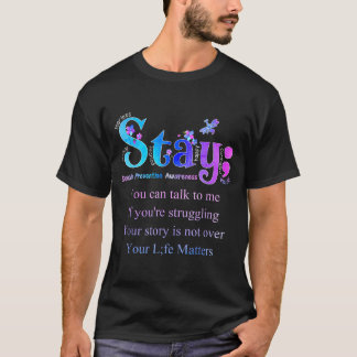 Camiseta Ficar Prevenção Conscientização Conscientização