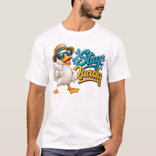 Camiseta Ficar Quacky Pato Gráfico