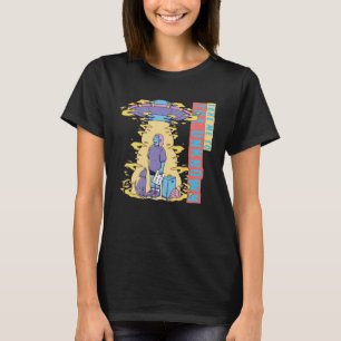 Camiseta ficção científica da Alienígena extraterrestre