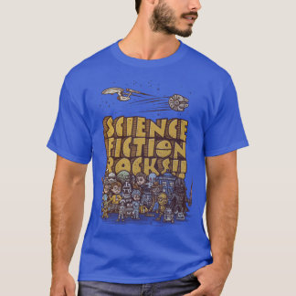 Camiseta Ficção Científica Rocks família