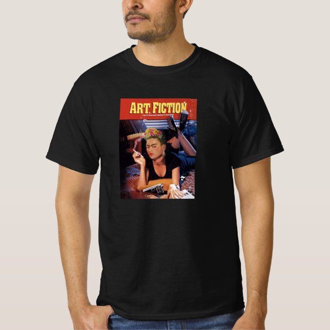 Camiseta Ficção de arte (Frente)